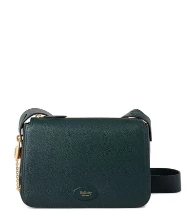 Mulberry Small Billie Logo-patch Crossbody Bag In Green