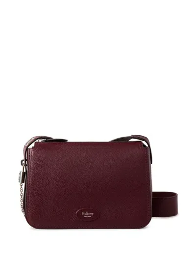 Mulberry Small Billie Leather Crossbody Bag In Red