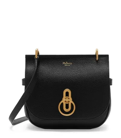 Mulberry Small Leather Amberley Cross-body Bag In Black