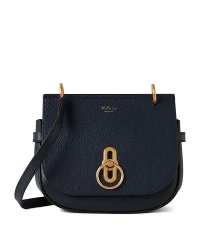 Mulberry Small Leather Amberley Cross-body Bag In Night Sky