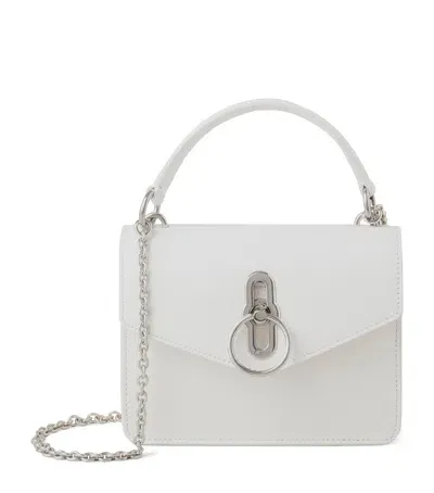 Mulberry Small Leather Amberley Cross-body Bag In White