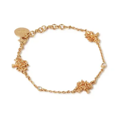 Mulberry Tree Charm Bracelet In Gold