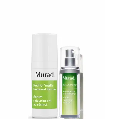 Murad Retinol Youth Serum Home And Away Duo In White