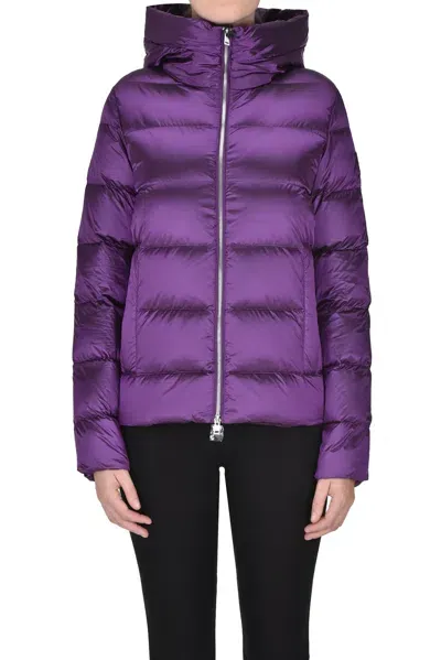 Museum Fleur Down Jacket In Purple