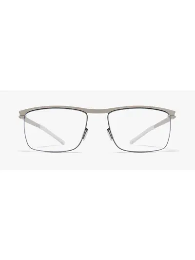 Mykita Darcy Eyewear In Matte Silver/black Cl