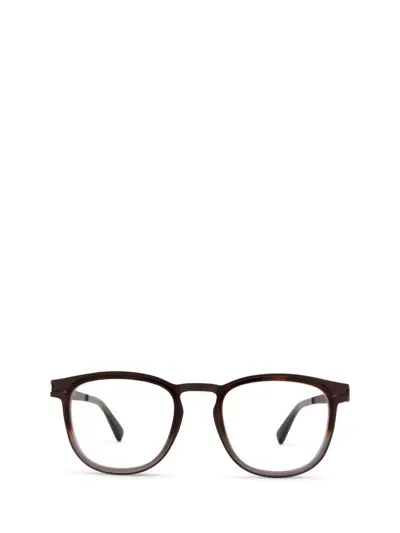 Mykita Eyeglasses In A63-dark Brown/santiago Gradie