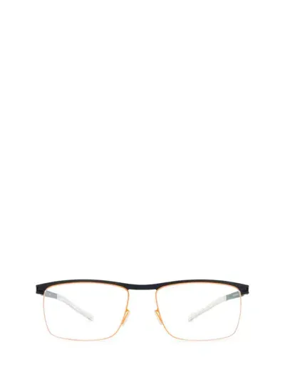 Mykita Eyeglasses In Indigo/orange