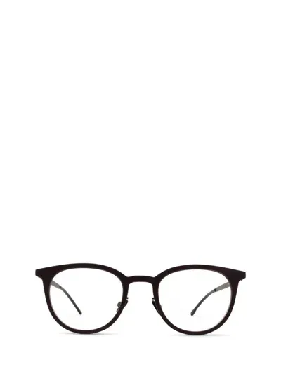 Mykita Eyeglasses In Mh6-pitch Black/black