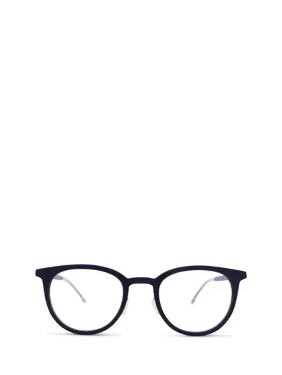 Mykita Eyeglasses In Mhl3-navy/shiny Silver/yale Bl