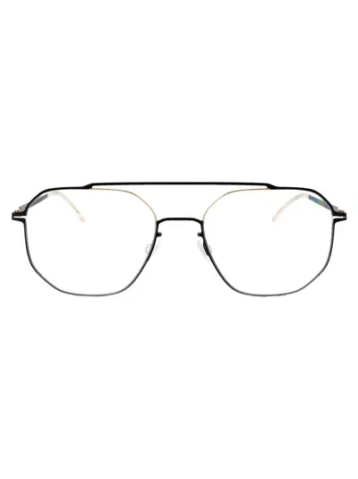 Mykita Optical In 167 Gold Jetblack|clear