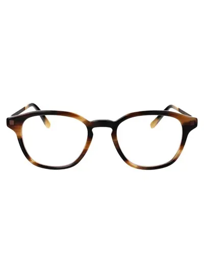 Mykita Optical In 792 C175 Striped Brown/mocca Clear