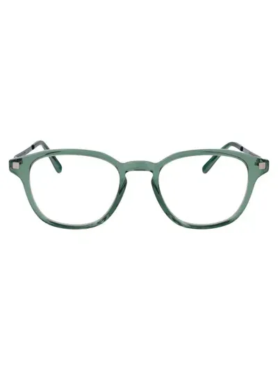 Mykita Optical In 809 C191-cypress Green/shiny Silve Clear