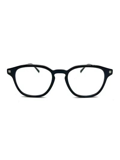 Mykita Pana Eyewear In Black/silver/blac