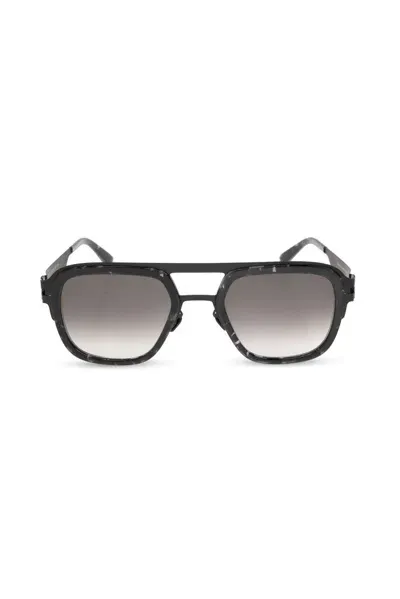 Mykita Square Frame Sunglasses In Black