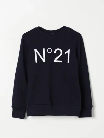 N°21 Sweater N° 21 Kids Color Blue In Blau