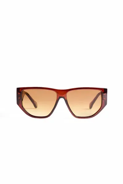 Na-kd Kantige Retro-sonnenbrille In Brown