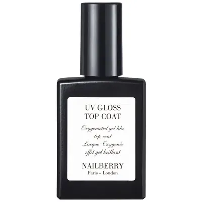 Nailberry Uv Gloss Top Coat In White