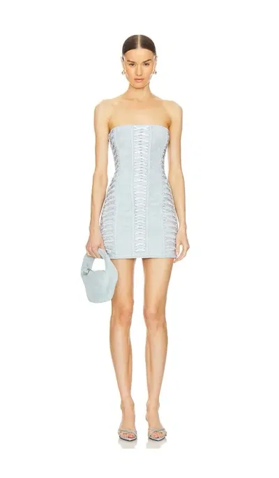 Nakedvice The Mattie Dress In Ice Blue