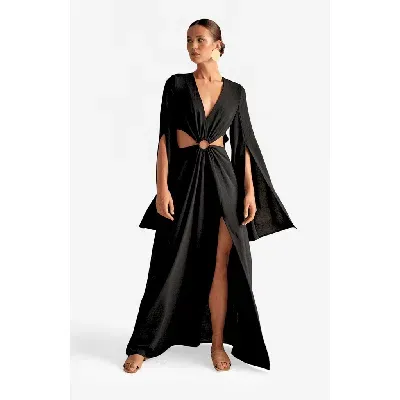 Nanas Nana's Athena Maxi Dress In Black