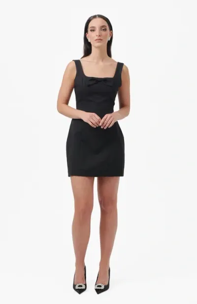 Nanas Bridget Mini Dress In Black