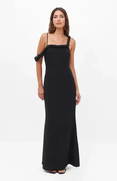 Nanas Yara Maxi Dress In Black