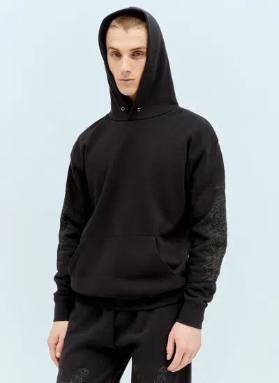 Nancy Pain And Suffering Hooded Sweatshirt In Black