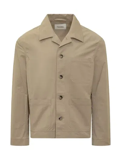 Nanushka Saon Studio Jacket In Beige