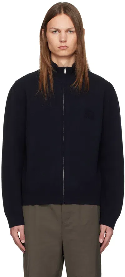 Nanushka Navy Poval Track Jacket