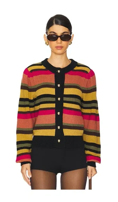 Nation Ltd Cardigan Carmela In Yellow