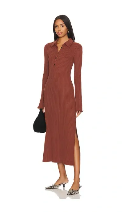 Nation Ltd Kleid Rennie In Brown