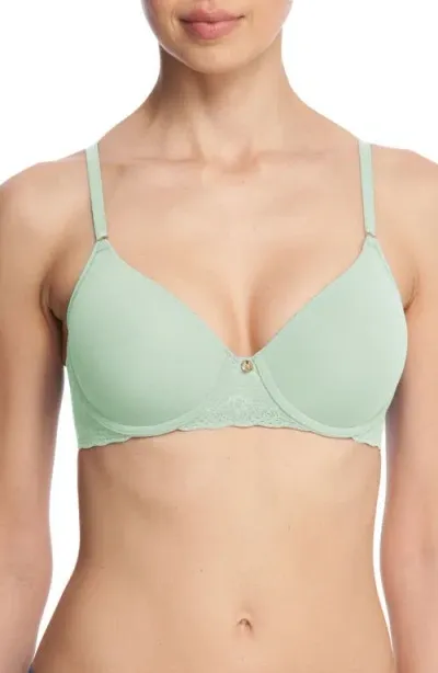 Natori Bliss Perfection Underwire Contour Bra In Morning Dew