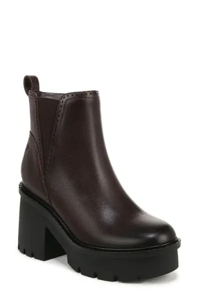 Naturalizer Quest Platform Bootie In Dark Brown