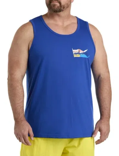 Nautica Flags Sleeveless T-shirt In Bright Cobalt