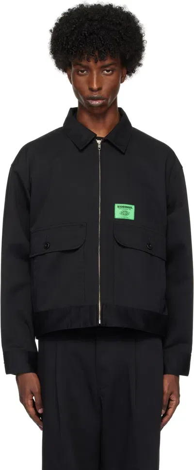 Neighborhood Black Dickies Edition Zip Work Jacket