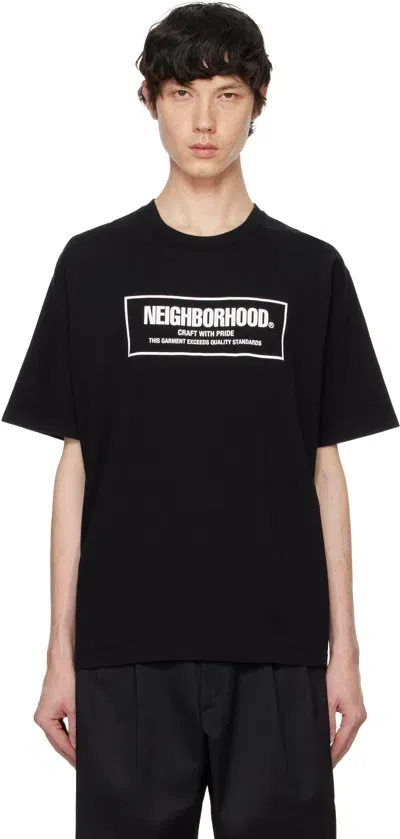 Neighborhood Black Nh Ss-1 T-shirt