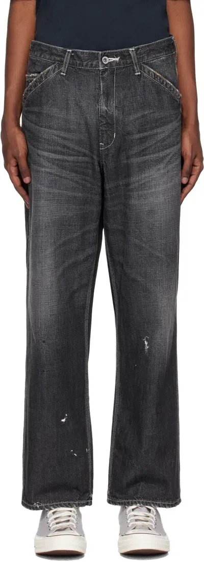 Neighborhood Black Washed Utility Jeans