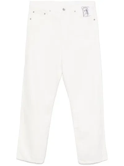 Neighborhood Tapered Trousers In White