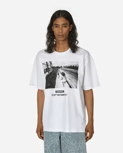 Neighborhood Osamu Nagahama Ss-4 T-shirt In White