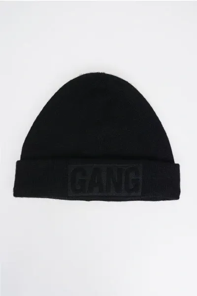 Neil Barrett Beanie With Gang Embroidery