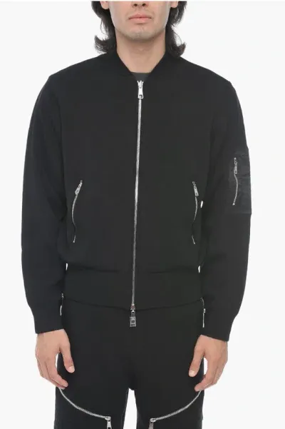 Neil Barrett Reversible Baggy Fit Sweatshirt In Black