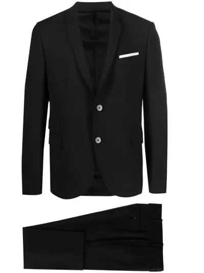 Neil Barrett Slim-fit Single-breasted Suit In Black