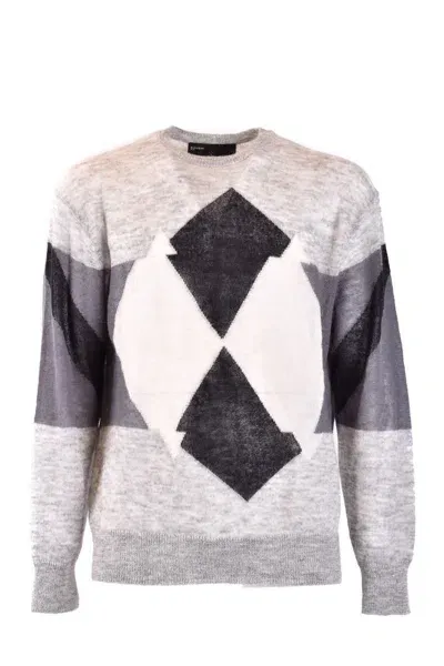 Neil Barrett Sweaters In Grey