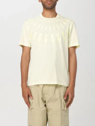 Neil Barrett T-shirt  Men Color Beige