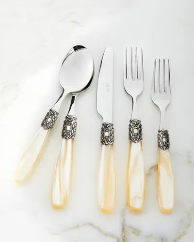 Neiman Marcus 20-piece Victoria Shine Flatware Set, Champagne