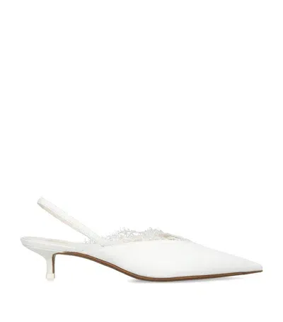 Neous Irena Slingback Pumps 40 In Ivory