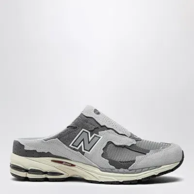 New Balance 2002n Grey Sabot Trainer In Grau