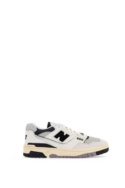 New Balance Bb550 Panelled Sneakers In White