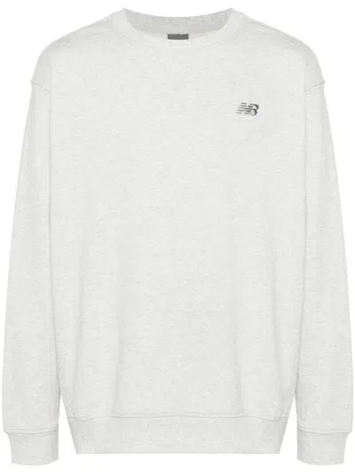 New Balance Athletics Sweatshirt In Grey