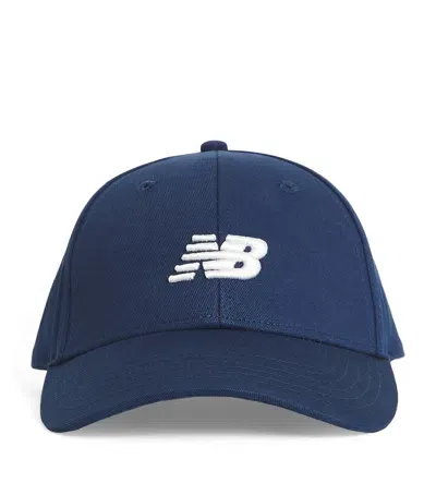 New Balance Kids' Logo Baseball Cap In Navy