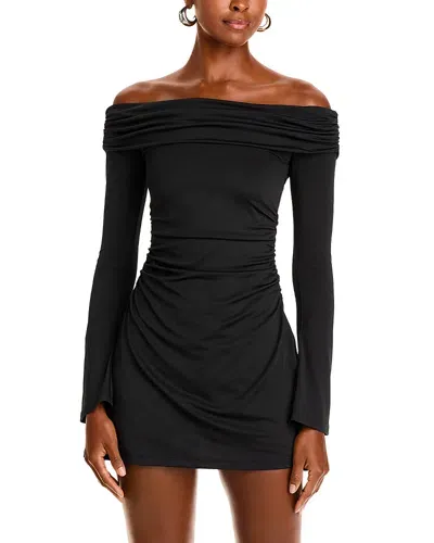 Nia Ava Off The Shoulder Dress In Black